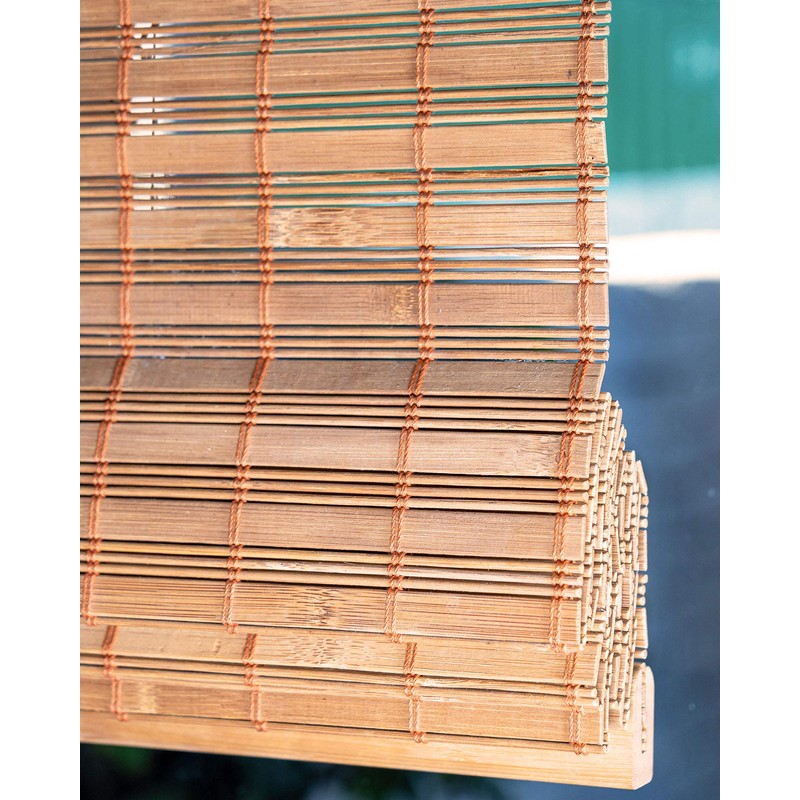 CHICOLOGY Bamboo Blinds , Shades Roman for Windows Window Home