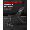 Adjustable Weight Bench Workout Bench for Home Gym, Foldable Workout