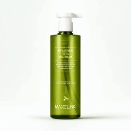 Maxclinic 맥스클리닉 클렌징폼 히알루론 비타 오일폼 310g Max Clinic Cleansing Foam Hyaluron Vita Oil Foam 310g [Hyaluron Vitamin Oil To Foam]