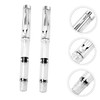 DOITOOL 1set Piston Brush Pen Set Refillable Fountain Pen Brush