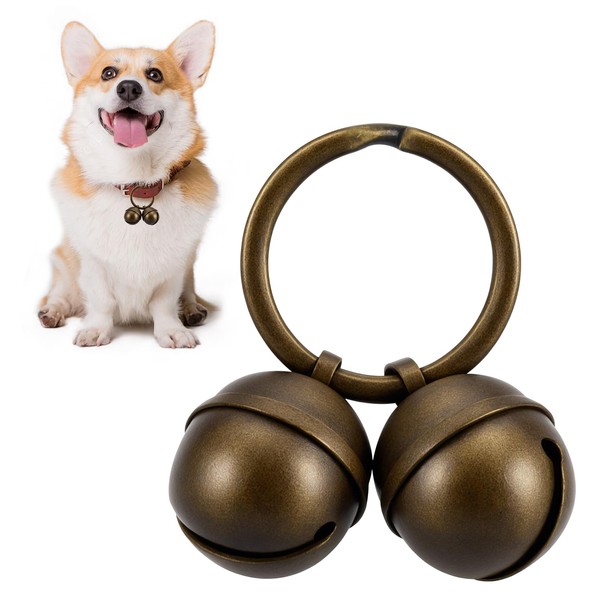 Copper Bells for Dog Collars, Dog Bells for Pet Tracking,
