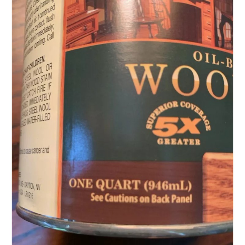 Zar Interior Stain 110 SALEM MAPLE Quart