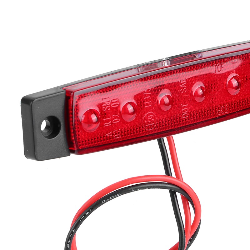 10Pcs/Set Truck Side Marker Light Signal Warning Indicator Lamp with
