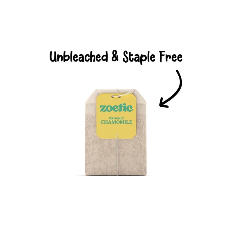 Organic Chamomile Tea Bags 100 Pack