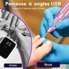 USB Nail Router Portable Electric Manicure Pedicure Set Manicure Pedicure