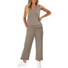 WIHOLL Two Piece Sets for Women Summer Outfits Comfy Lounge