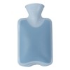 Fashy Children's Hot Water Bottle 0,8 L Single Ribbed Blue