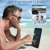 Missfive Photochromic Bifocal Reading Glasses Men Blue Light Protection, Designer