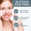 Glycolic Acid Resurfacing Pads - Exfoliating Facial Pads with Vitamins