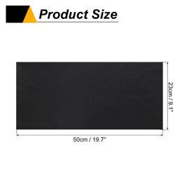 HARFINGTON Summer Cooling Neck Gaiter Sun Protection Face Mask Fishing Neck Gaiter Unisex Sunscreen Breathable Bandana for Fishing Outdoor Sports, Black