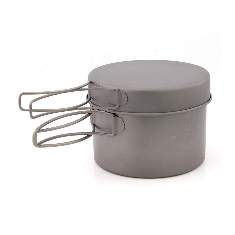 TOAKS Titanium Pot Camp Cookware Combo Set CMB-1350-900 CMB-1600-1300 (CMB-1600-1300)