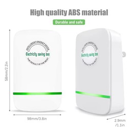 Power Savers, Electricity Saving Box,Impressive Energy Saving Device, Power Saving Device, Save Electricity, Power Saver, US Plug in 90V-250V 30KW (2)