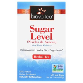 Sugar Level Tea Bravo Tea & Herb 20 Bags (2 Packs) 2, 1, 30g / 슈가 레벨 티 브라보 티 & 허브 20봉지 (2팩)2, 1개, 30g