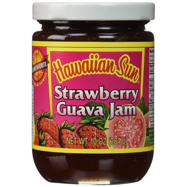 Hawaiian Sun Strawberry Guava Jam 10 oz
