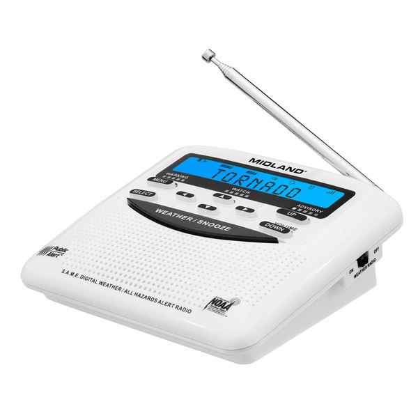 Midland - WR120B - NOAA Emergency Weather Alert Radio -