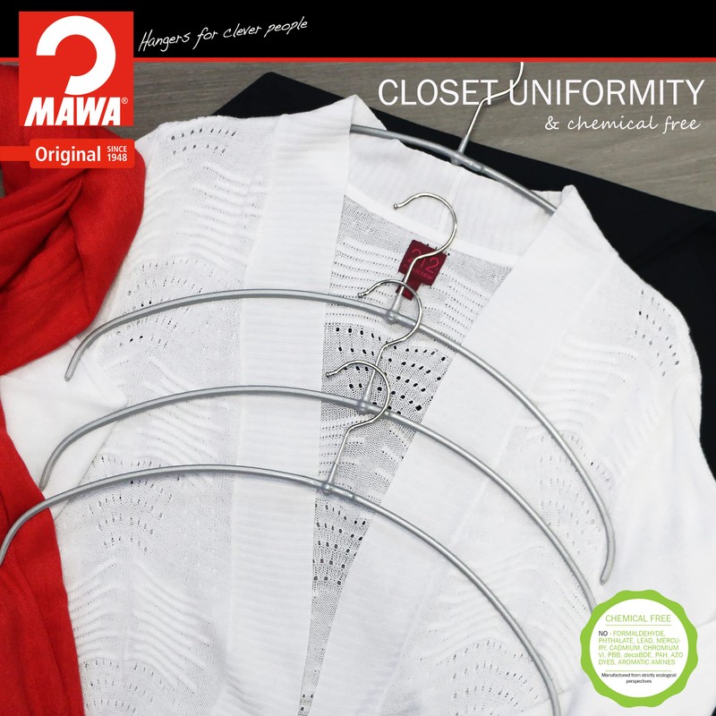 Mawa by Reston Lloyd, Euro Ultra-Thin Series, Non-Slip Space Saving