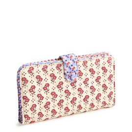 Vera Bradley Premium Cotton Tab Wallet, Rachel Ditsy