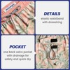 MaaMgic Men's Swimming Shorts Vintage Retro Board Shorts 4-Way Stretch