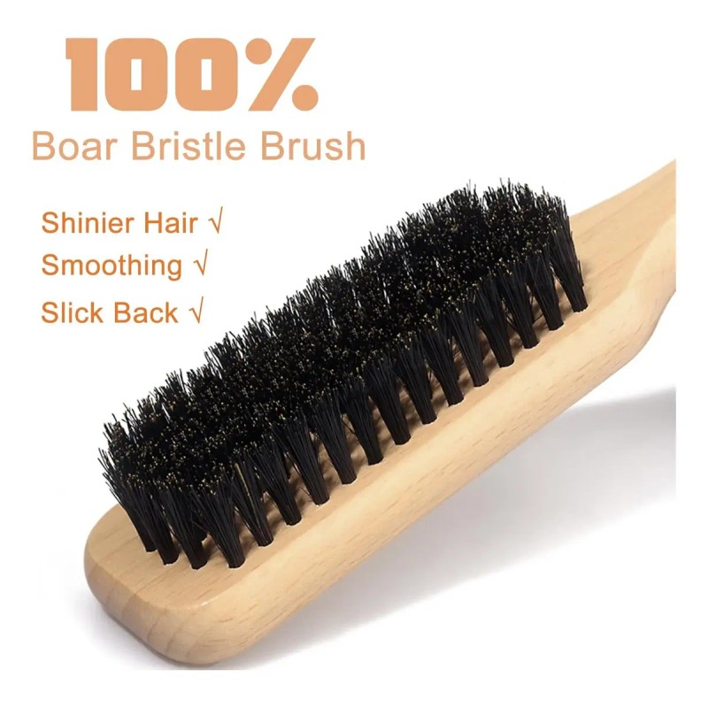Set De Cepillos Y Barras De Cera Slick Back Para