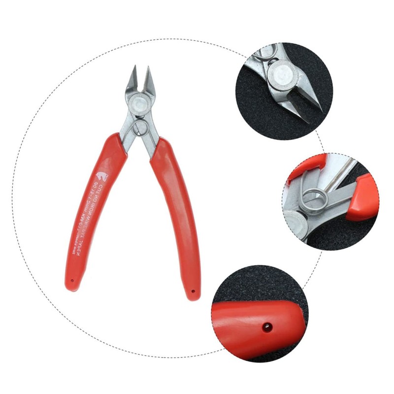 OSALADI 2pcs Stainless Steel Multi-purpose Sharp-nose Pliers Tool for Wire