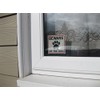 Neo Graphix 1 BEWARE OF THE DOG STICKER Window Sticker
