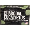 Sugar Soap Works Charcoal Eucalyptus Plant-Derived. Scented Soap:5oz-Vegan