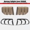 HAKA TOUGH Tail Light Lamp Cover+ Taillights Frame for Ford