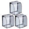 TOPPERFUN 3-Pack Waterproof Receptacle Cover 86-Type Transparent Outdoor Outlet Box