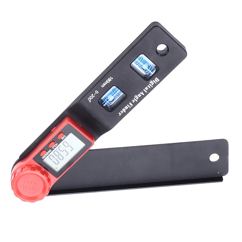0‑200° Digital Display Angle Finder High Accuracy Electronic Spirit Level