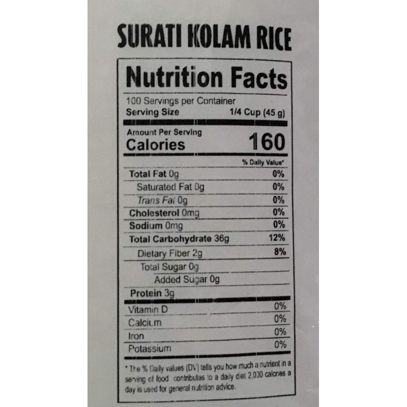 Dharti Surti Kolam Rice - 10 Pound