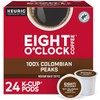 Eight O'Clock Coffee Colombian Peaks, Single-Serve Keurig K-Cup Pods, Medium