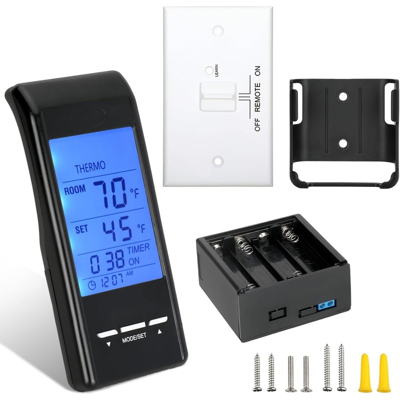 Touch Screen Programmable Thermostat Remote Control Kit,for Ambient Majestic Vermont-castings