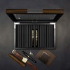 Lifomenz Co Wood Pen Box - 10 Slot Organizer With