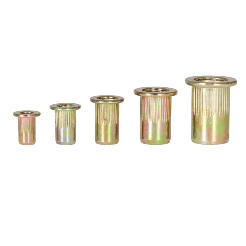 findmall Zinc Steel Rivet Nut Kit Rivnut 300Pack Nutsert Assort