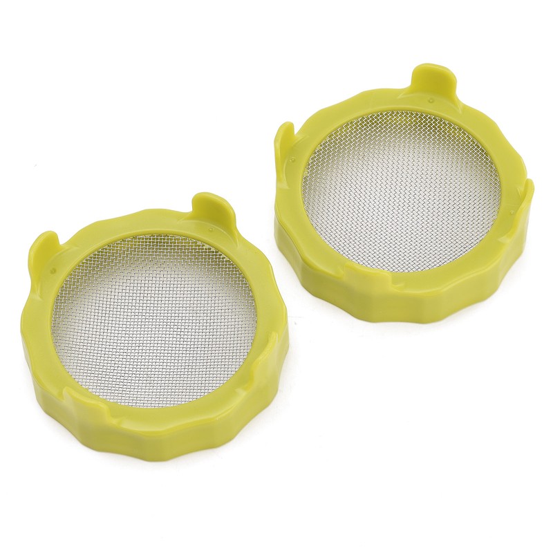 ABS Sprout Lid with Stainless Steel Screen for Wide Mouth