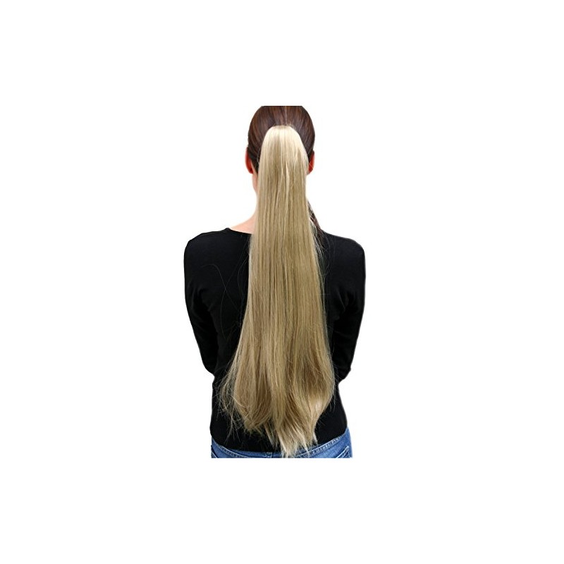 Hairpiece PONYTAIL very long straight medium BLOND (T113 Colour 24)