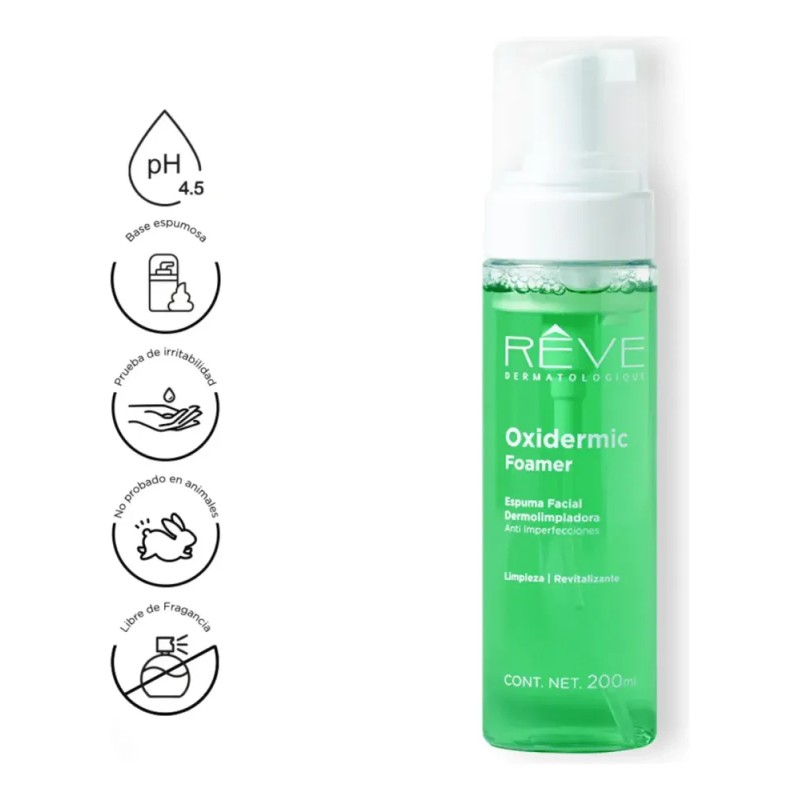 Reve Oxidermic Doux Espuma Dermo Limpiador 200ml