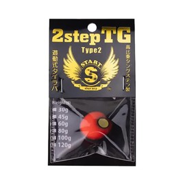 Start 2step TG Type 2 Head 45g #14 Fluorescent Orange Black Keimura TP2H45-14