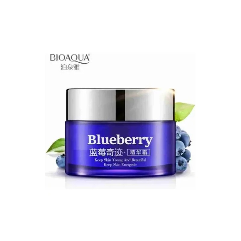 Crema Facial Blueberry Bioaqua Antiarrugas Hidratacion Full
