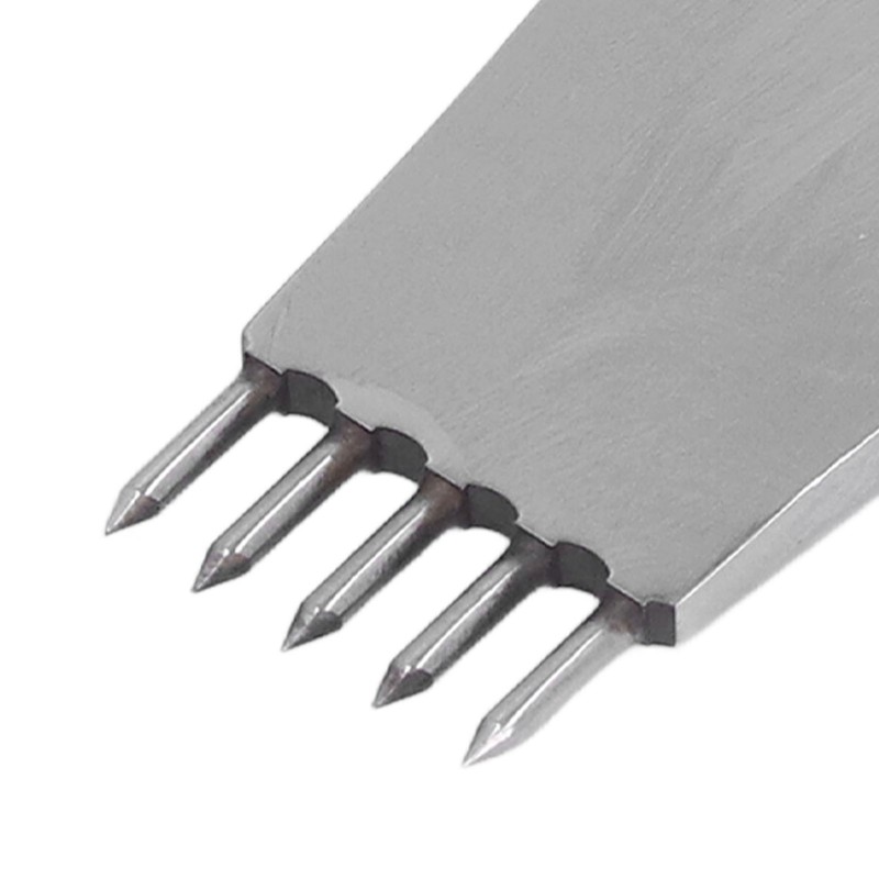 Leather Pricking Iron Round Cutting Mirror Polished High Speed Steel