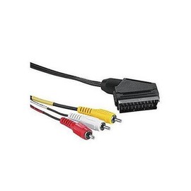 Hama 3 Phono (RCA) to SCART connection cable