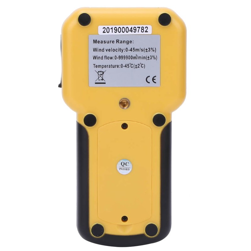 HP-846A Digital Portable Anemometer Wind Speed Gauge Air Temperature Meter