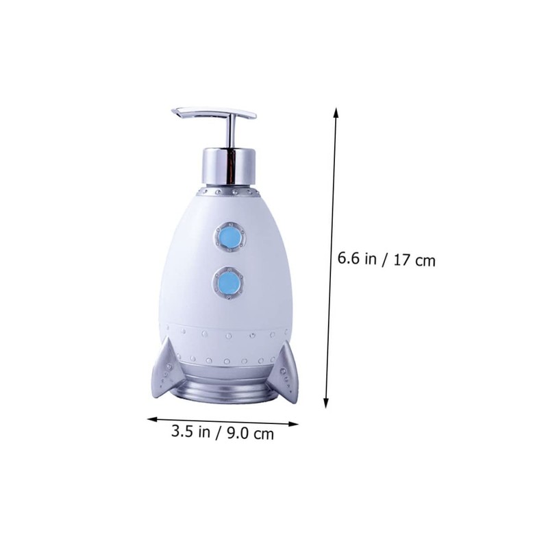 Mikinona Large Capacity Shampoo Dispenser Soap Bottle Pump Bathroom Lotion