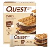 Quest Nutrition S'mores Protein Bar, 21g Protein, 4g Net Carbs,