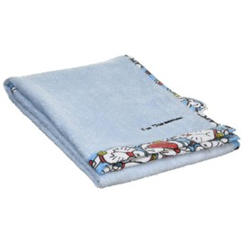 Marushin 2805016700 I'm Doraemon Face Towel, Doraemon Plenty of Doraemon, 100% Cotton, Antibacterial and Odor Resistant