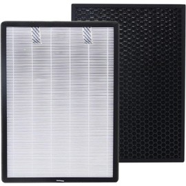 PUREBURG Replacement Filter Compatible with Gocheer Demon Air Purifier GH-Demon, H13 HEPA Activated Carbon 2-in-1 3-Stage Filtration