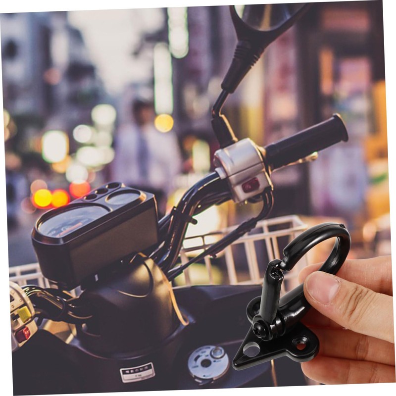 Alipis Versatile Moped Handlebar Hook Helmet Hanger for Sturdy Aluminum