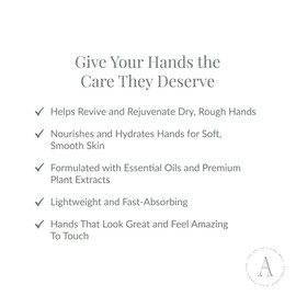 Archipelago Botanicals Oat Milk Hand Crème, Rich and Lightly Scented Hand Lotion for Dry Skin, Cuticles and Rough Spots, Premium Plant Extracts (3.2 oz)