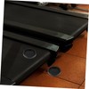 Abaodam 4pcs Slip Exercise Machine Mats Durable Noise Reducing Floor