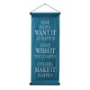 G6 Collection Inspirational Wall Decor Banner, Inspiring Quote Scroll, Affirmation